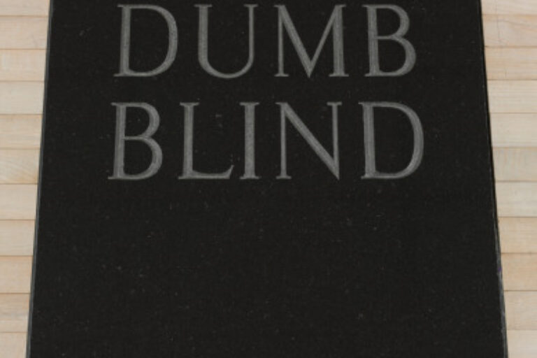 DEAF DUMB BLIND