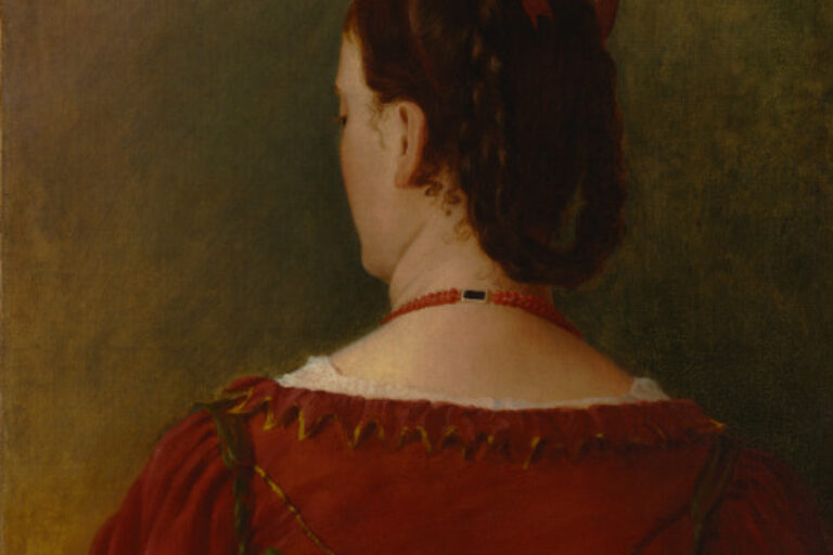 HEAD OF A ROMAN WOMAN, FROM NATURE