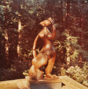 Laurens, Large Bathers. Photograph taken in The Wurtzburger Sculpture Garden (original site, Timberlane)