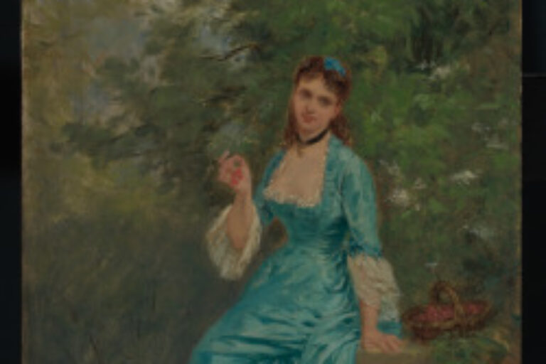 Figure in Blue
