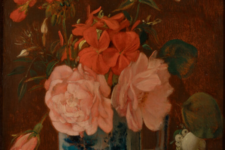 Flowers in a Pitcher