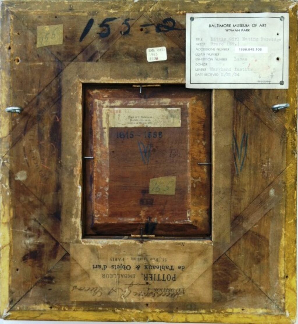 Little Girl Eating Porridge - Image 2