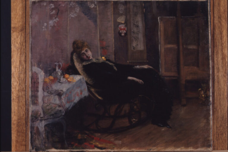 Girl in a Rocking Chair