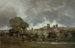 Village with Windmills