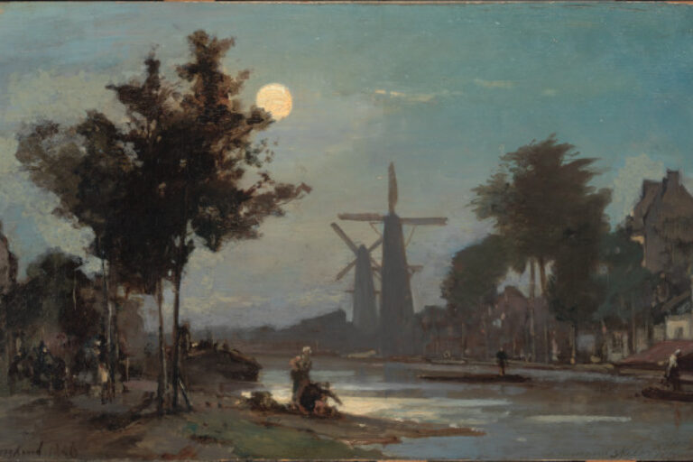 Moonlight on the Canal