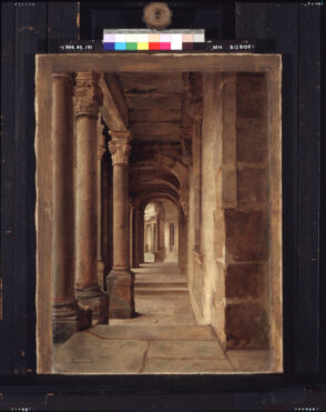 Study of the Chateau at Fontainebleau