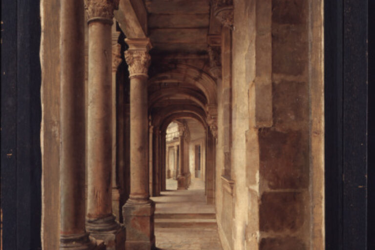 STUDY OF THE CHATEAU AT FONTAINEBLEAU