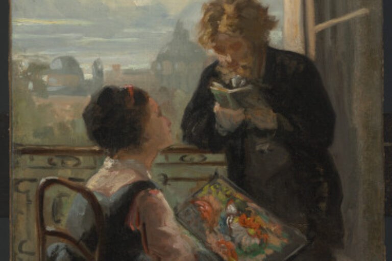 PORTRAIT OF THE MARINE PAINTER MICHEL DE L'HAY