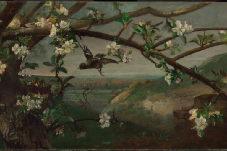 NESTLINGS AMID THE BLOSSOMS
