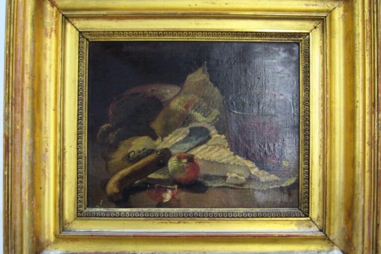 Still Life with Knife and Cheese