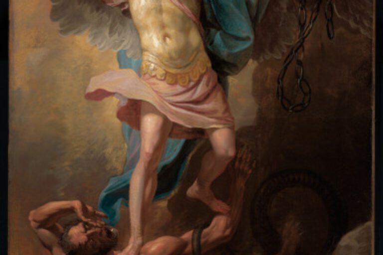 ST. MICHAEL AND SATAN