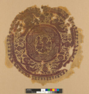 Fragment of Roundel (Orbiculus) with Pyrrhic Dancer and Nereids