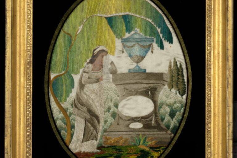 MOURNING EMBROIDERY WITHOUT DEDICATION