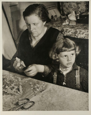 Woman and Child. Published in ‘North of the Danube,’ 1939