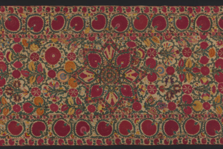 Embroidered Cover (borpush suzani)