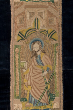 Partial Chasuble with Orphrey worked in Opus Anglicanum