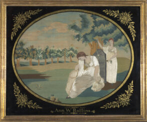 Mourning Embroidery Dedicated to Daniel Rollins