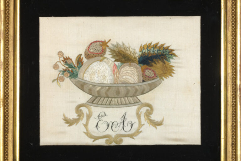 STILL LIFE OF A BOWL OF FRUIT
