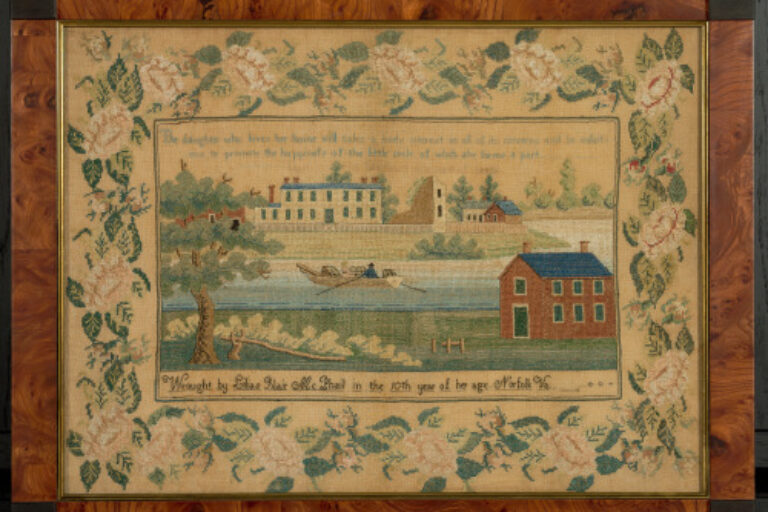LANDSCAPE WITH BOATING SCENE