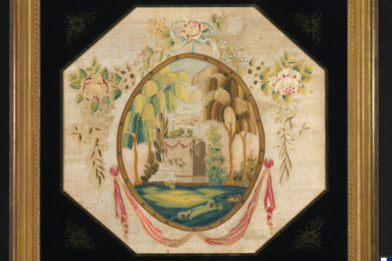 Mourning Embroidery Dedicated to Deborah Hodges