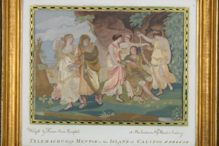 TELEMACHUS AND MENTOR IN THE ISLAND OF CALIPSO