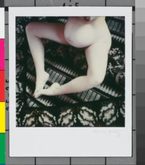 Self-Portrait with Hattie’s Blanket/PA