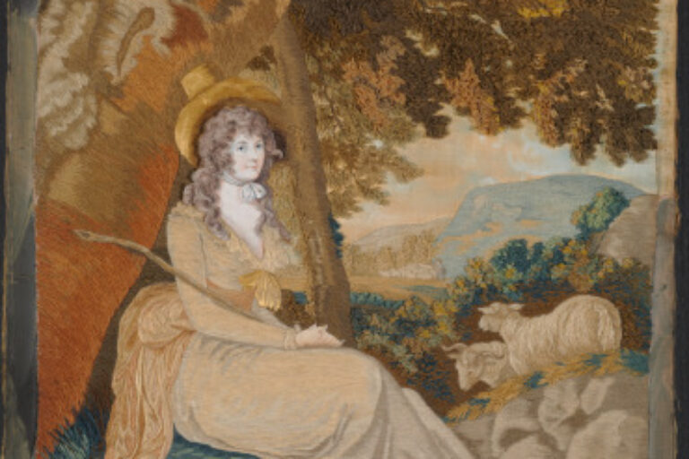 THE LADY AS SHEPHERDESS