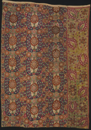 Bedspread or Cover of Yannina Embroidered Borders