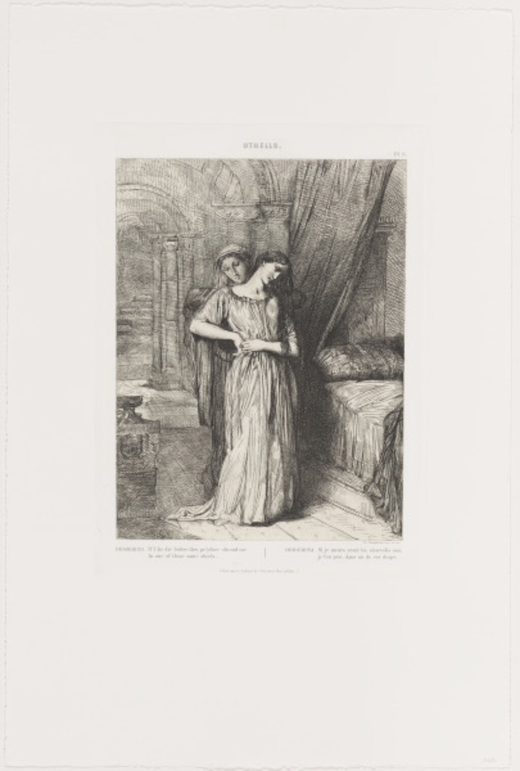 “If I do die before thee…” (Act IV, Scene III) from “Othello”