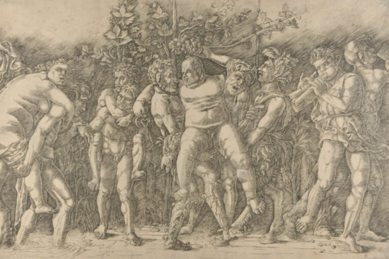 BACCHANALLIAN GROUP WITH SILENUS