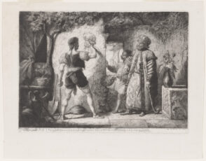 Phillippe Lipp, esclave a Algers fait le portrait de son maitre.