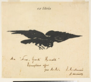 Raven in Flight, ex Libris