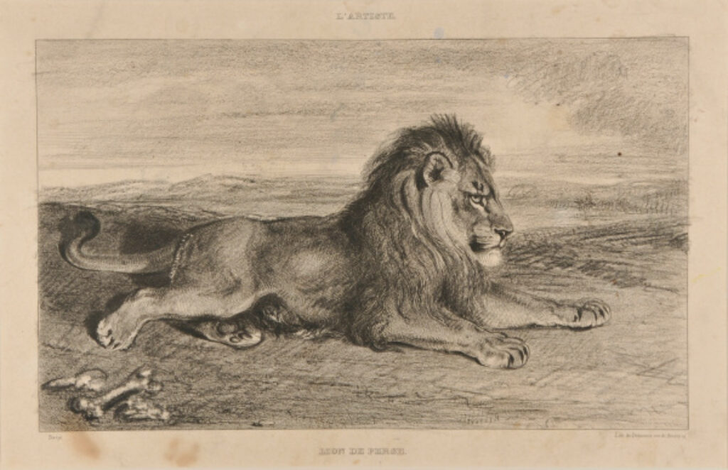 Lion de Perse