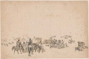 Encampment of the Piekann Indians