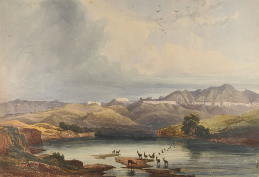 The White Castels [sic] on the Upper Missouri