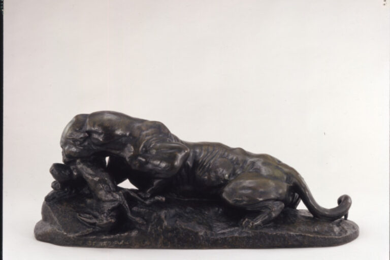 JAGUAR DEVOURING A HARE