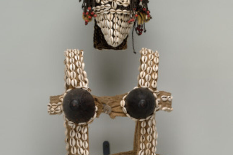 Mask and Vest Representing a Fulani Woman (Bede)