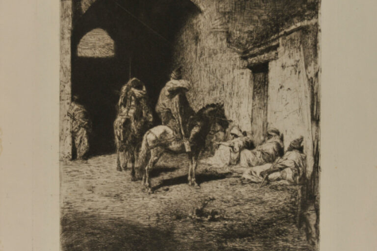 GUARDS OF THE CASBAH AT THE GATES OF TETUÁN