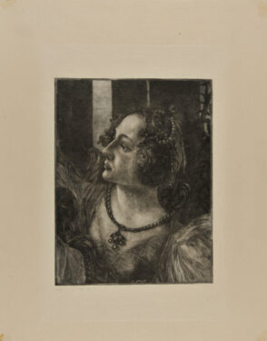 Head of One of the Three Graces from Botticelli’s Primavera