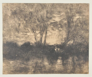 Cows at the Watering Place