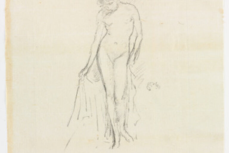 NUDE MODEL, STANDING
