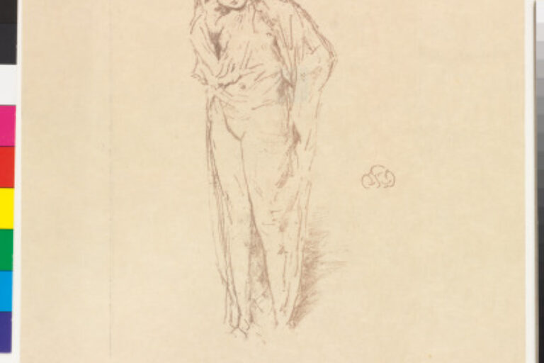 DRAPED FIGURE, STANDING