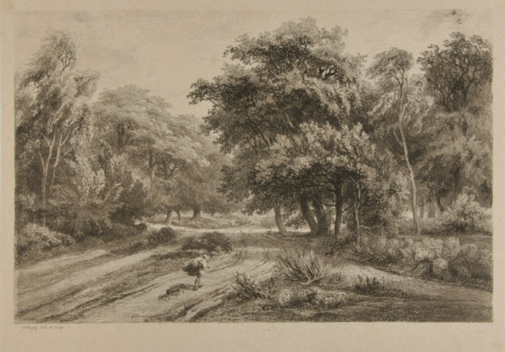 The Eagle’s Nest in the Forest of Fontainebleau