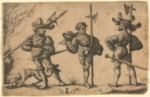 Three Mercenary Soldiers