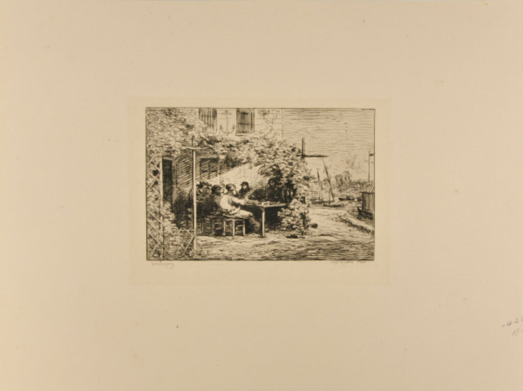 Le Déjeuner du départ à Asnières