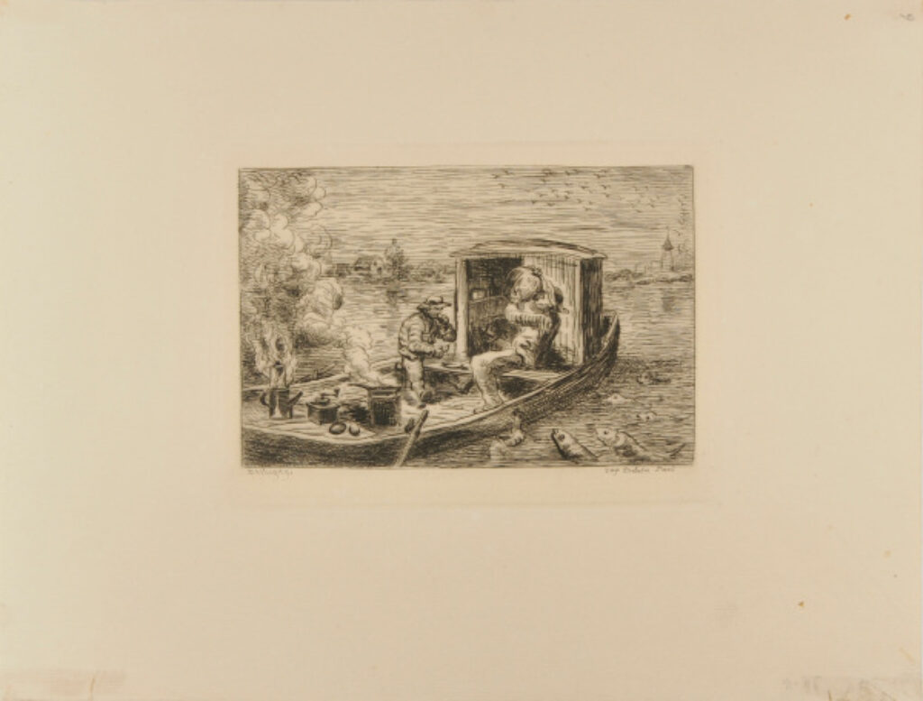 Avallant (Le Déjeuner dans la bateau)