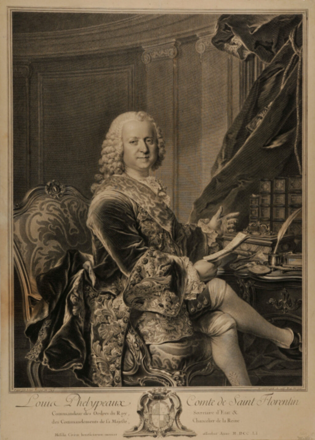 Louis Phelypeaux Comte de Saint Florentin - Image 2