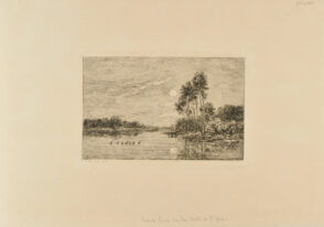 Moonrise on the Banks of the Oise