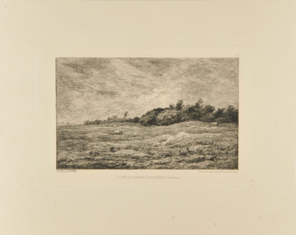 Plate 3 from the series “L’Eau-forte en 1876”
