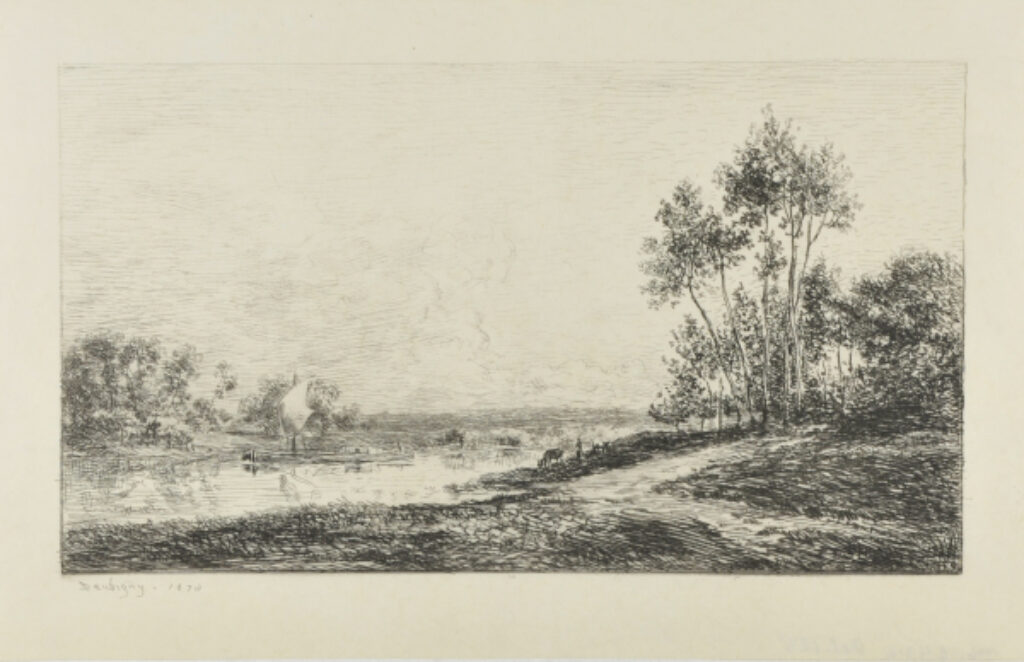 The Seine at Port-Maurin (Eure)